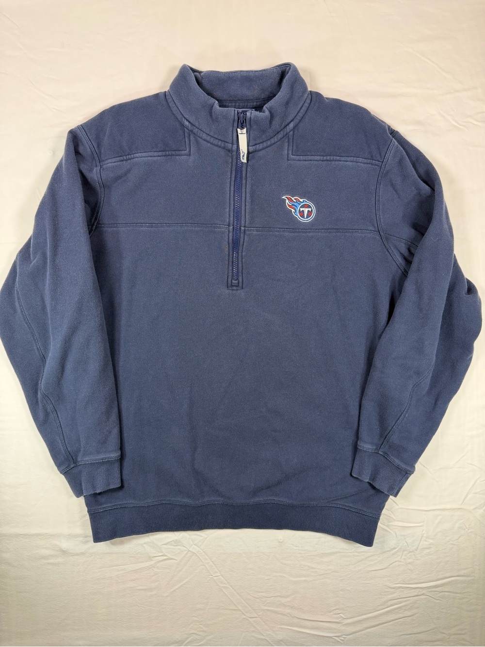 Vineyard Vines Tennessee Titans Shep Shirt Quarter Zip Pullover Men's L